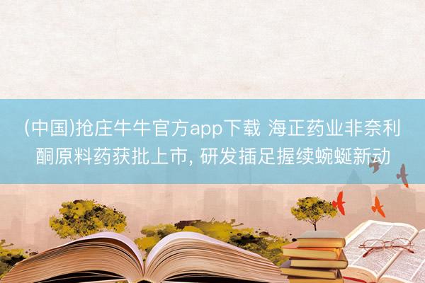 (中国)抢庄牛牛官方app下载 海正药业非奈利酮原料药获批上市, 研发插足握续蜿蜒新动